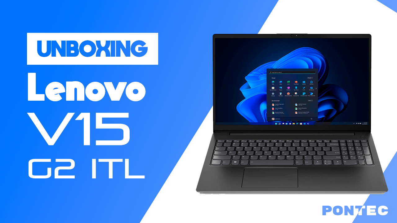 Unboxing laptop Lenovo V15 G2 ITL I5 ¿Es buena?